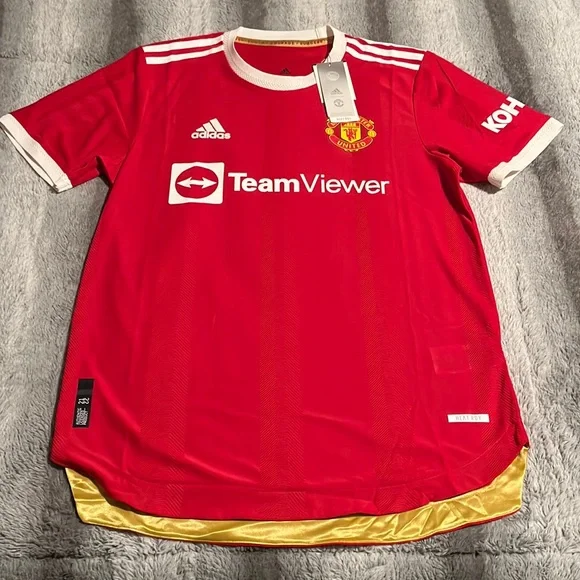 Manchester United 2021-22 Adidas Home Player Edition Jersey - Picture 1 of 13